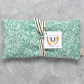 Soft Green Botanical & Mushrooms Weighted Eye Pillow